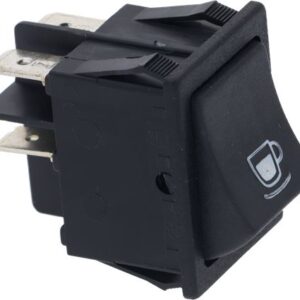 INTERRUTTORE BIPOLARE NERO GAGGIA 421944