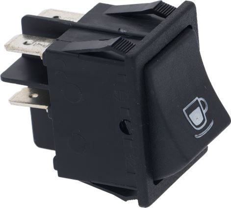 INTERRUTTORE BIPOLARE NERO GAGGIA 421944