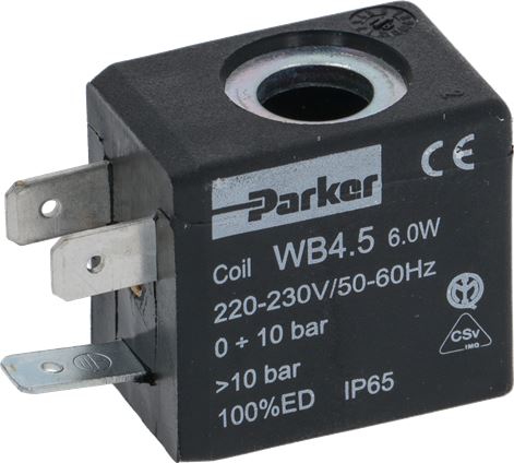 BOBINA PARKER WB4.5 6W 220/230V 50/60Hz
