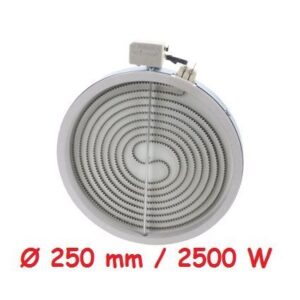 PIASTRA 2500W Ø 250 mm