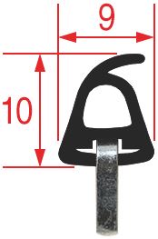 GUARNIZIONE PORTA FORNO 600x300 mm