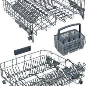 SET CESTO LAVASTOVIGLIE BOSCH GRIGIO