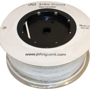 TUBO PE 6MMX4MM BIANCO 100M