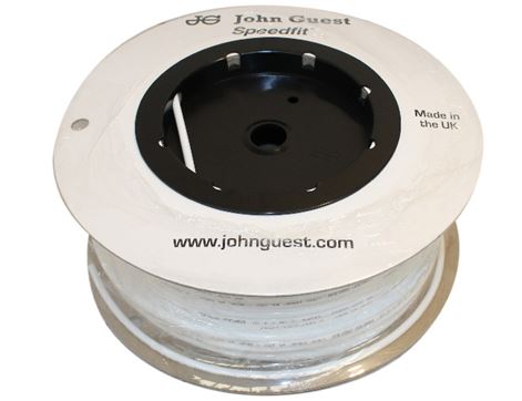 TUBO PE 6MMX4MM BIANCO 100M