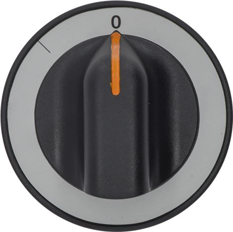 MANOPOLA NERA ø 70 mm