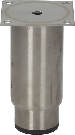 PIEDE REGOLABILE INOX ø 1"1/2 x h 115 mm