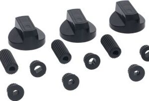 KIT 4 MANOPOLE GAS NERA