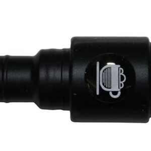 MANIGLIA TUBO VAPORE NPR/H NERO