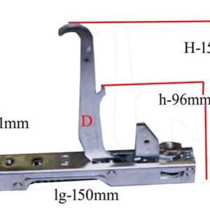 CERNIERA DESTRA PORTA FORNO BERTAZZONI