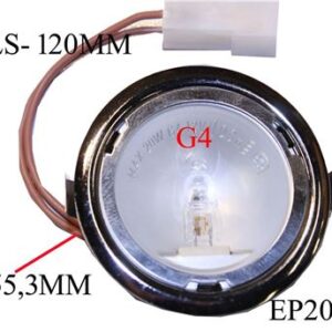 ENS. LAMPE HALOGENE COMPLET 20W