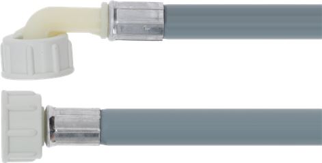 TUBO CARICO CURVO ø 3/4" FF 2500 mm