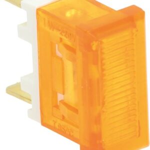 LAMPADA SPIA ARANCIO 230V
