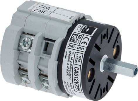 COMMUTATORE 0-1 POSIZIONI 12A 400V