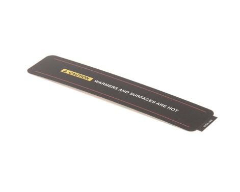 DECAL CAUTION HOT SURFACE