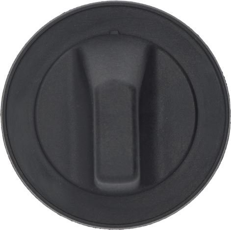 MANOPOLA NERA ø 72 mm