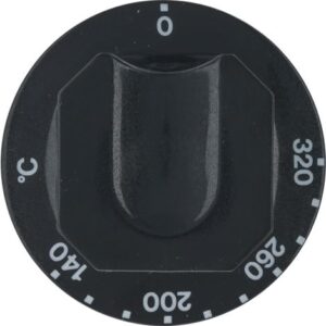 MANOPOLA NERA ø 70 mm 140-320°C