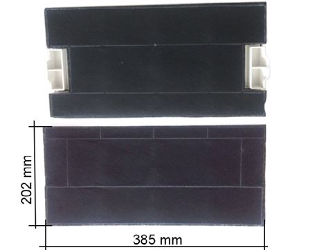 FILTRO CAPPA 385X202X27MM BOSCH