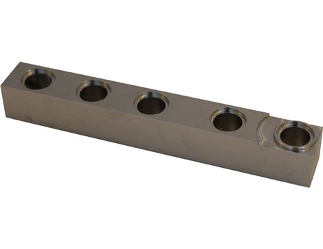 COLLETTORE PER 4 VALVOLE INOX