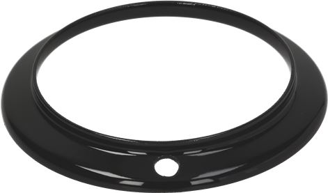 GHIERA COPRI BRUCIATORE SMALTATA NERA