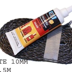 TRESSE PLATE D10 X L2.5+COLLE