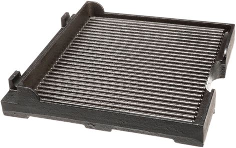 BOTTOM RIBBED GRILL PLATE /150 SERIES