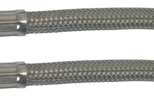 TUBO FLESSIBILE INOX 3/8"FF 300 mm