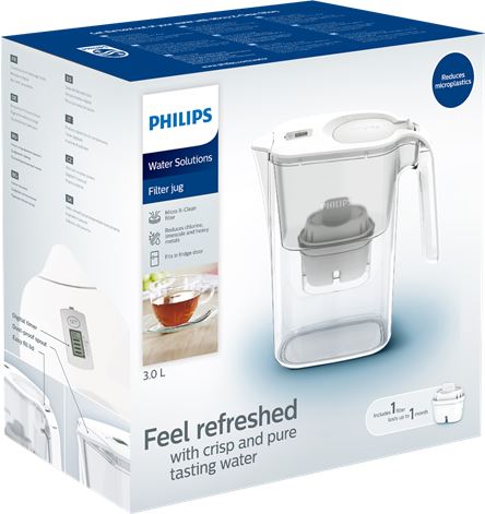 CARAFFA FILTRANTE CON TIMER 3L PHILIPS