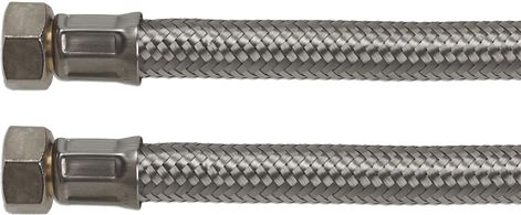 TUBO FLEX ø 1/2" Fp x Fp 2000 mm