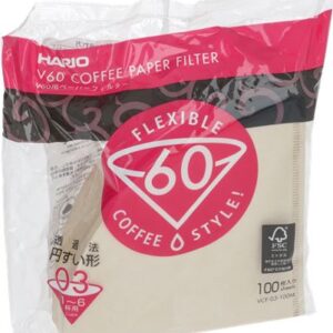 FILTRI A CONO HARIO 1-6 TAZZE 100 PZ