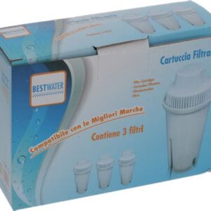 FILTRO DEPURAZIONE ACQUA CARAFFA 3 PZ