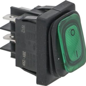 INTERRUTTORE BIPOLARE VERDE 16A 250V