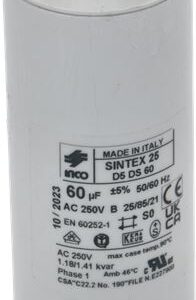 CONDENSATORE 60µF UL PER MYTHOS