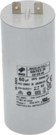 CONDENSATORE 60µF UL PER MYTHOS