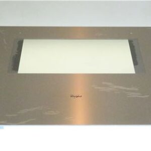 VETRO ESTERNO PORTA + COPERTURA INOX