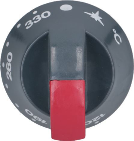 MANOPOLA NERA ø 55 mm 120-330°C