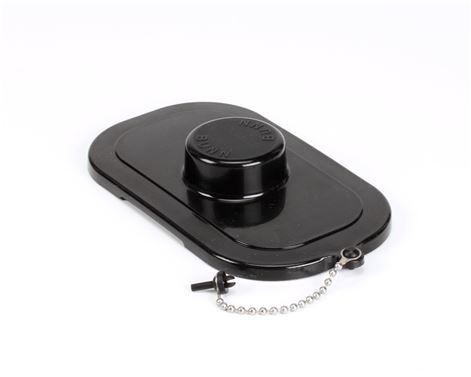 LID/CHAIN KIT POUR-IN BLACK