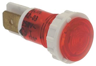 LAMPADA SPIA ROSSA 230V