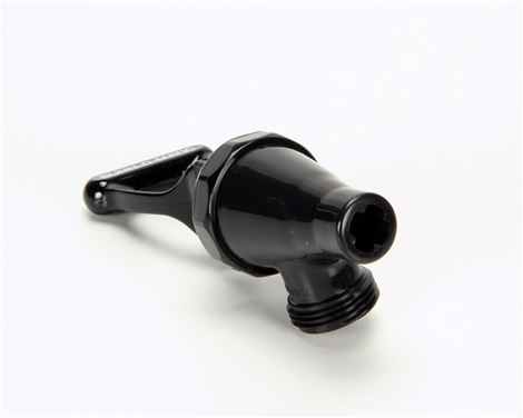 FAUCET ASSEMBLY, BLACK PLASTIC