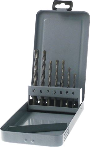 KIT PUNTE ELICOIDALI PER PIETRA 7 pz