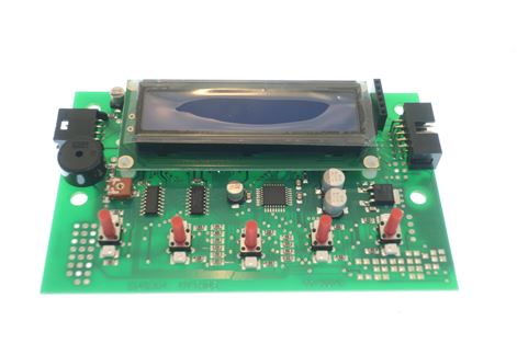 SCHEDA DISPLAY 5 PULSANTI x MYTHOS