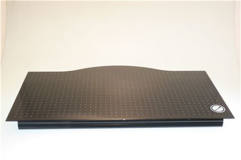 KIT COPERCHIO VETRO PIANI ASS. C9H NERO
