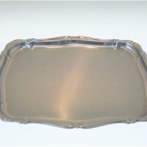 Vassoio rett. Barocco con manig. cm35x27