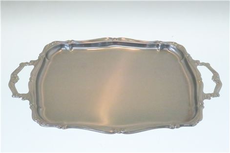 Vassoio rett. Barocco con manig. cm35x27