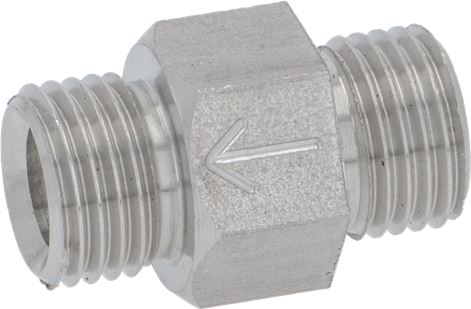 VALVOLA DI NON RITORNO ø 1/4"M-1/4"M GAS