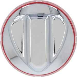 MANOPOLA ARGENTO-ROSSA ø 72 mm ELETTRICA