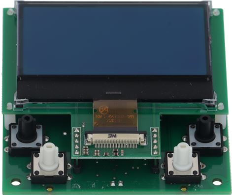 SCHEDA DISPLAY 4 PULSANTI ON DEMAND 230V