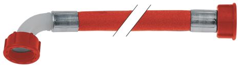 TUBO CARICO CURVO 3/4" FF 2500 mm