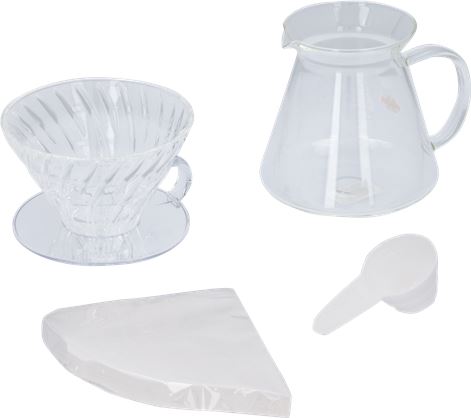 KIT CARAFFA A SERVIRE HARIO 600 ml
