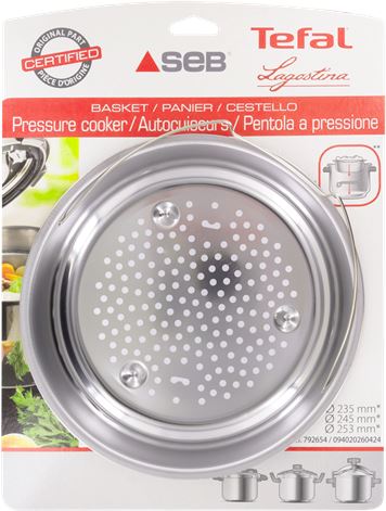 PANIER RIGIDE INOX - 8L/10L