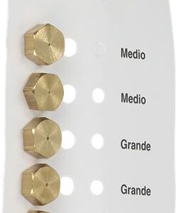 INIETTORI GPL 8MB REX BASSO KIT 5 PEZZI